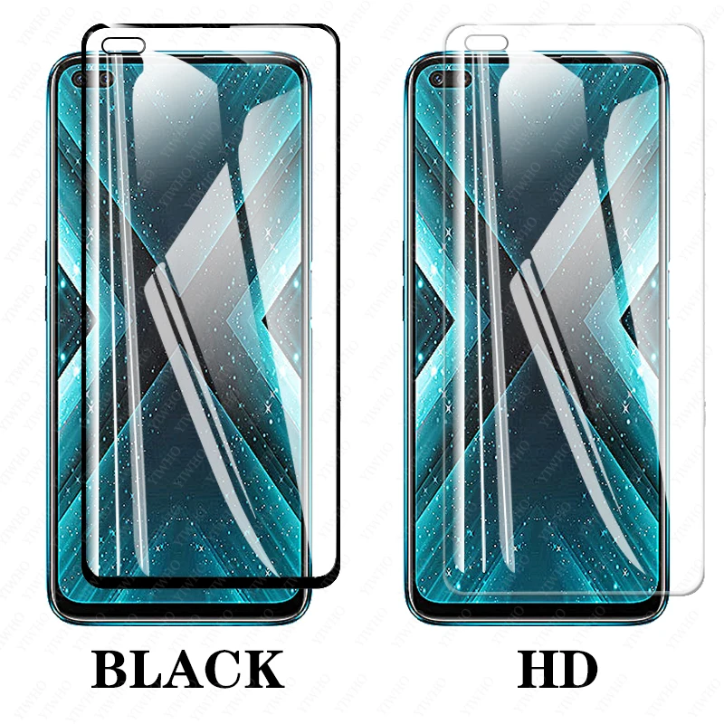 protective tempered glass on realme x3 superzoom glass on for oppo realme x3 screen protector camera len film realmi x 3 6 6 free global shipping