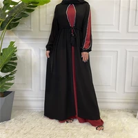 false two piece muslim hijab dress eid mubarak abayas for women dubai abaya turkey modest islamic clothing moroccan kaftan robes