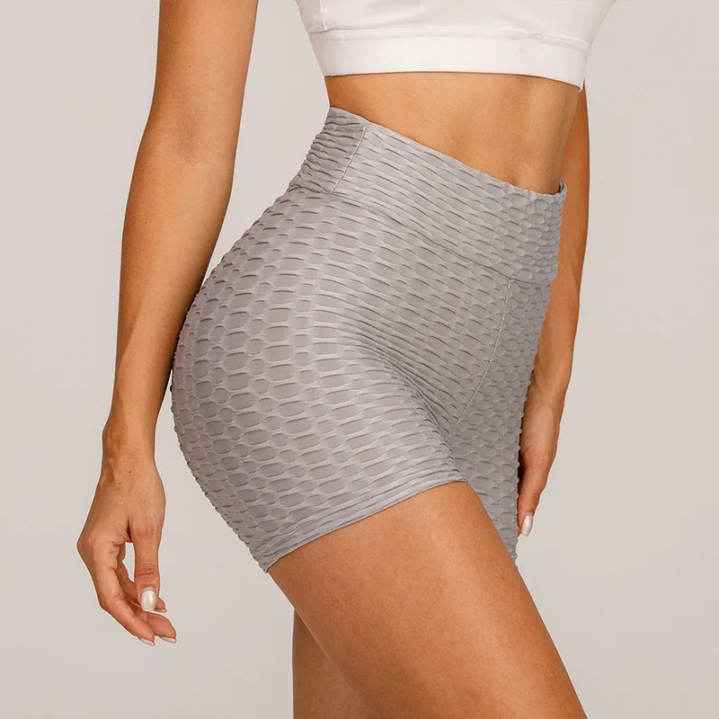

Women Butt Lift Short Yoga Anti-Cellulite Leggings Soft Mid-waist Fitness Beach Shorts For Workout Sport Running Exercising Pant