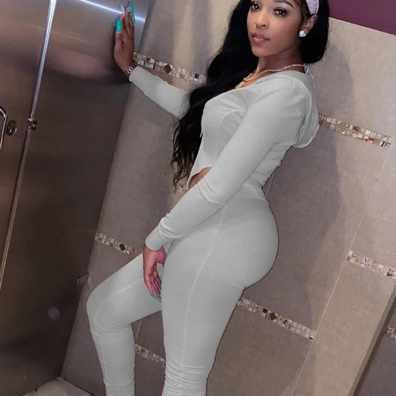 Кардиган с капюшоном и леггинсы высокой талией 2 шт.|Комплекты для йоги| |