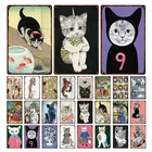 Животные Кошки животные металлический жестяной Ragdoll синий сиамский табби имбирь знак металлический постер для домашнего декора Бар Паб металлические пластины 20x30 см