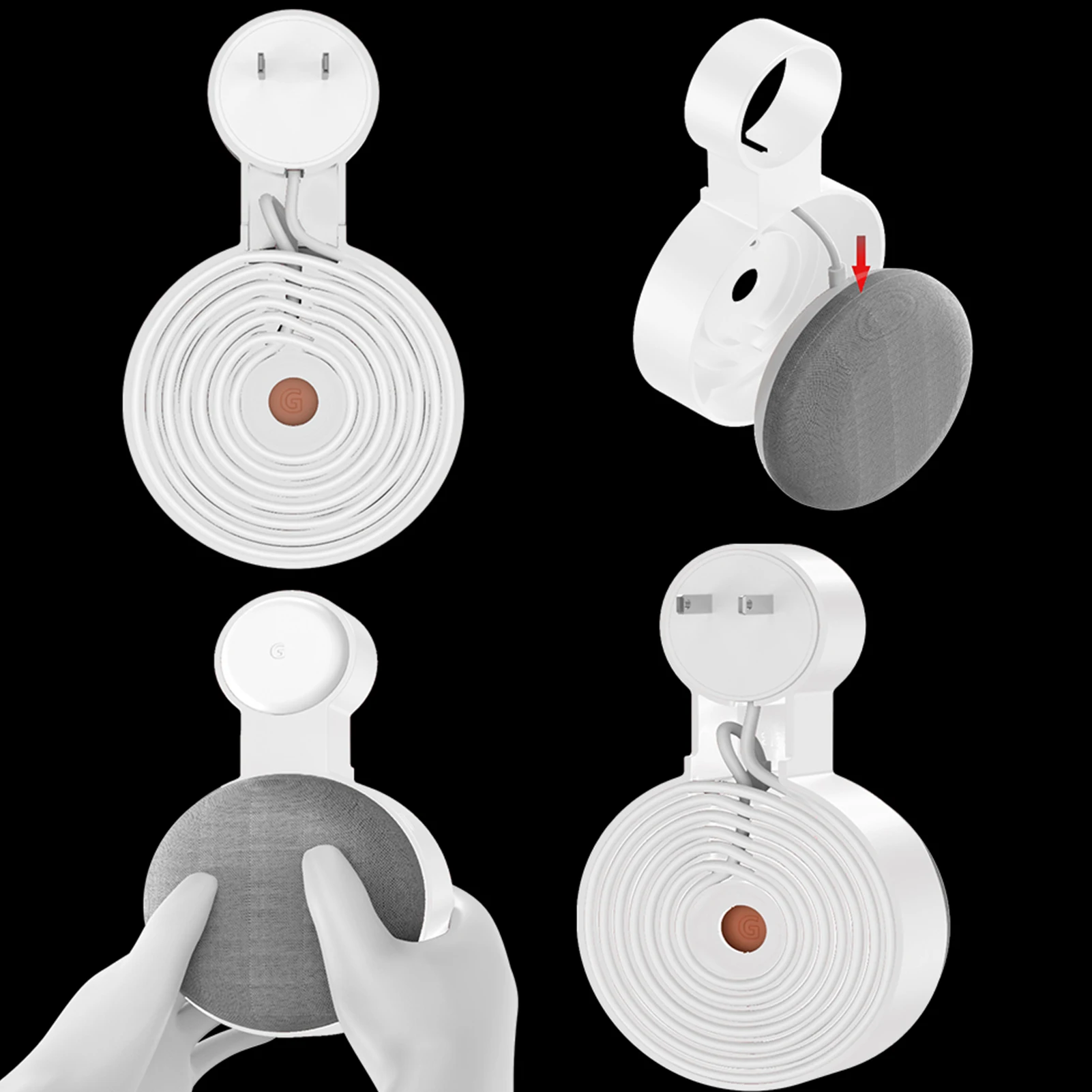 

2020 Outlet Wall Mount Holder Bracket for Google Nest Mini