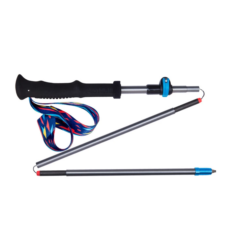 

Палка для кемпинга AONIJIE, легкая складная палка для трекинга с быстрым замком