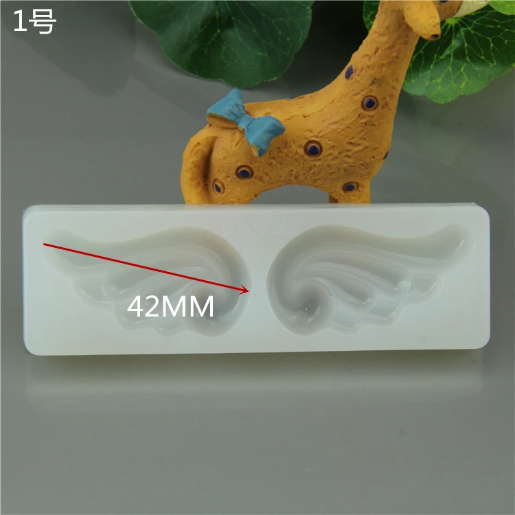 1 шт. силиконовые формы Крылья Ангела инструменты для украшения тортов из мастики