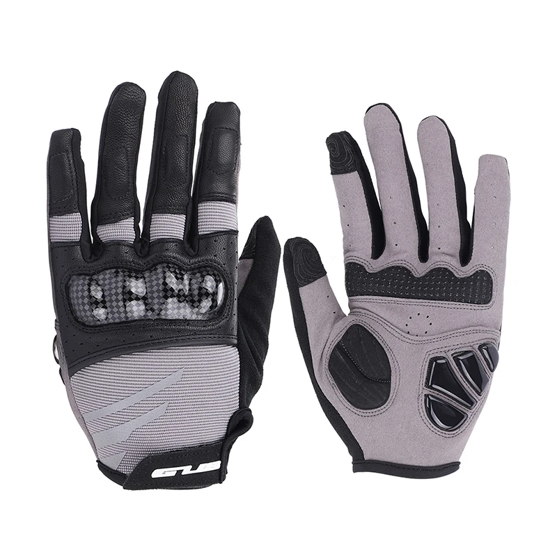 

GUB Bicycle Full Finger Motorcycle Touch Screen Gloves Anti-collision Breathable