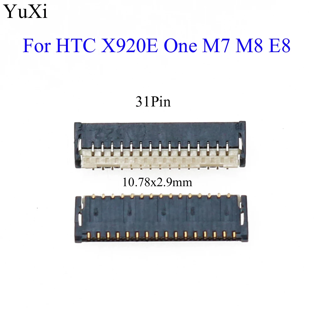 YuXi FPC коннектор для ЖК дисплея 31pin на материнской плате 31 контактная Логическая