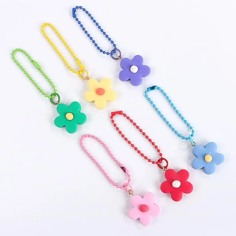 2019 DIY ювелирные изделия милый глиняный цветок подвеска 6 карамельных цветов