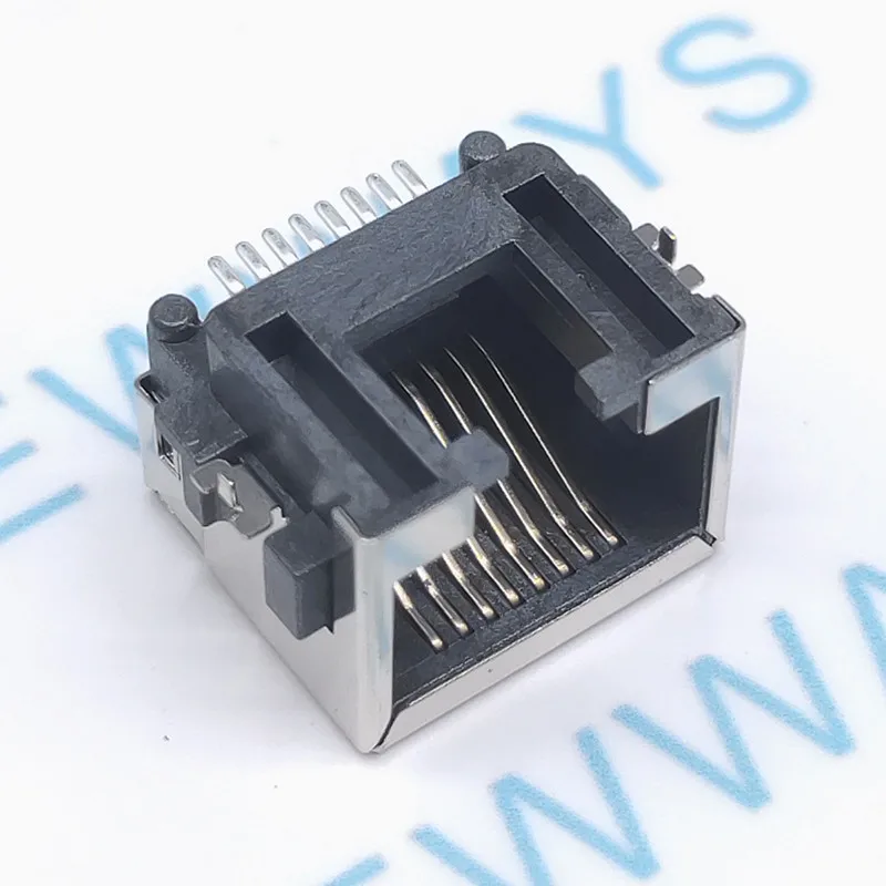 10 шт./лот Smt Rj45 Женский ноутбук Сетевая розетка Высокая 8 6 мм|socket rj45|socket networksocket |