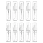 10 шт прозрачные пустые флаконы 50 мл пластиковый пенообразователь многоразовый контейнер косметический спрей прозрачная бутылка