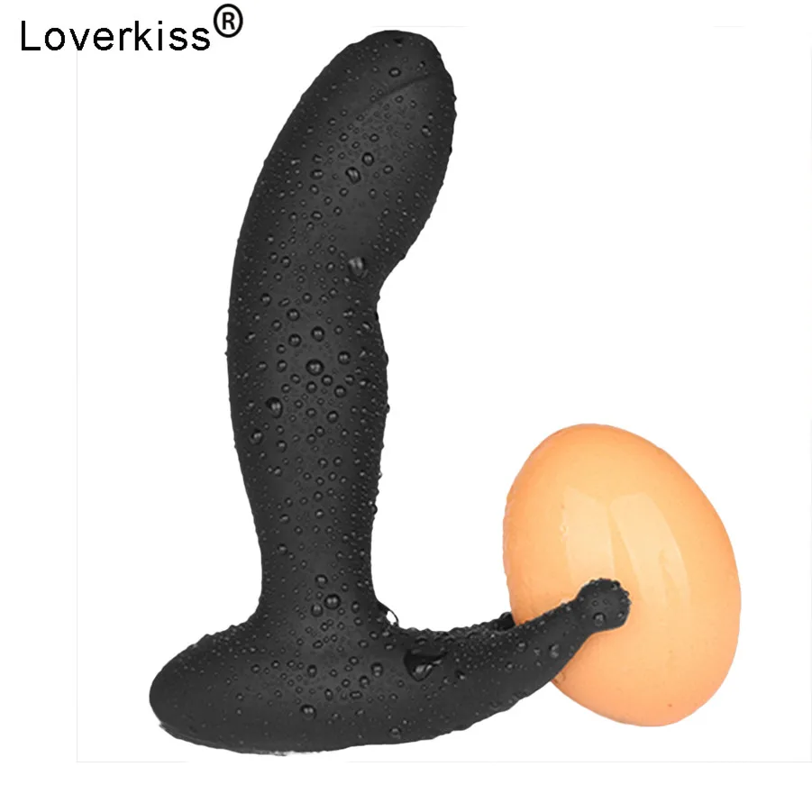 Loverkiss силиконовая вилка Анальный вибратор простата массаж Задержка эякуляции
