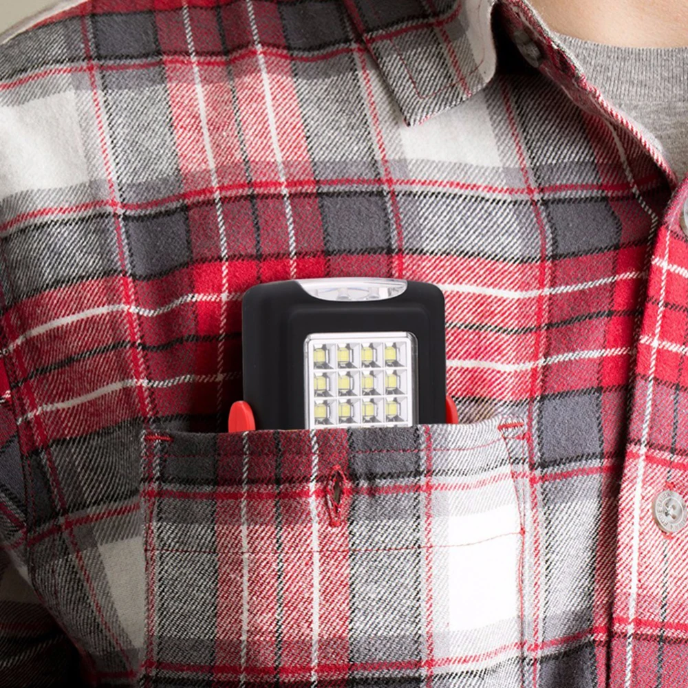 Портативный светодиодный рабочий фонафонарь 23 светодиода 2 режима работы с