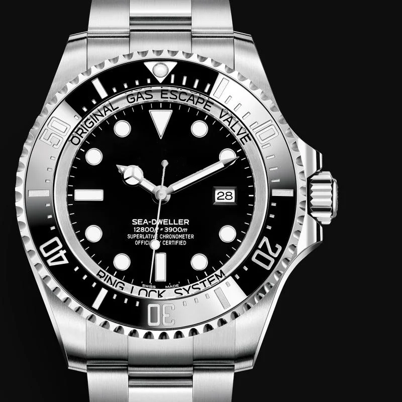 

Automatic Men's Mechanical Watches 126610 Black Ceramic Bezel 2021 New Model 904L Stainless Steel Movement 1:1 Watch 44mm