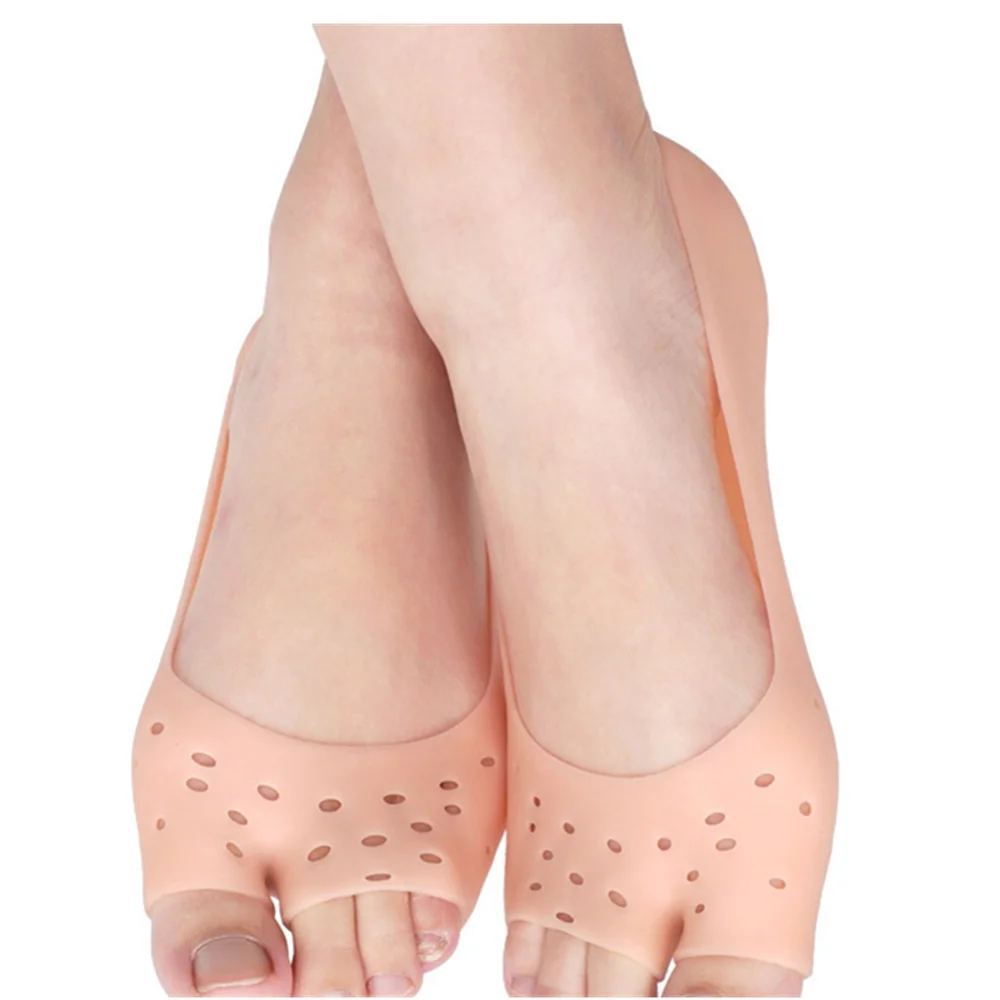 

2021 New 1 Pair Silicone Foot Chapped Care Tool Soft Feet Protector Pain Relief Crack Prevention Moisturize Dead Skin Removal