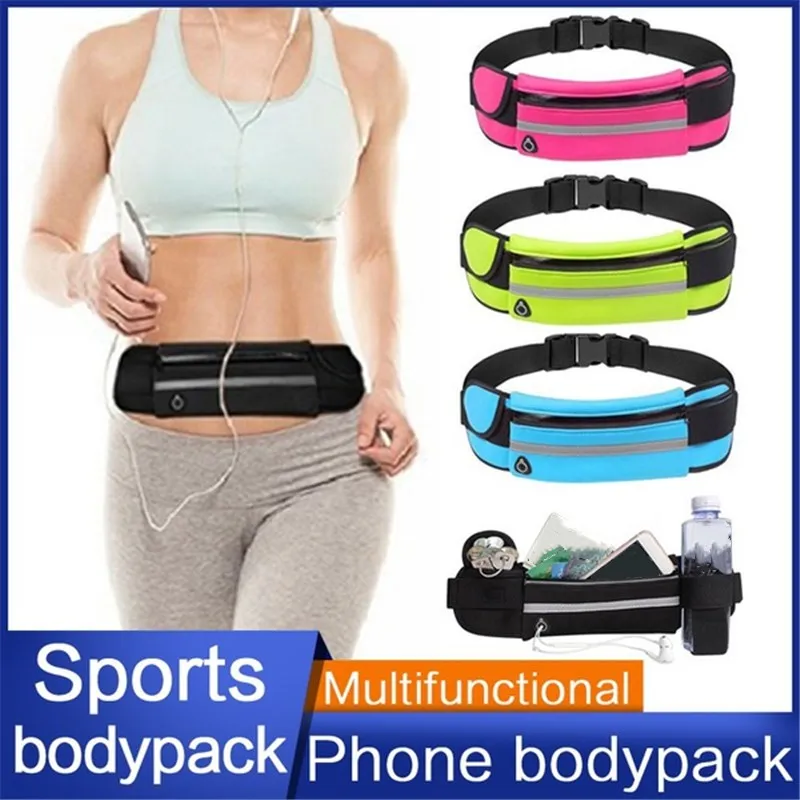 Водонепроницаемая поясная сумка для бутылки с водой защитой от кражи | Багаж и