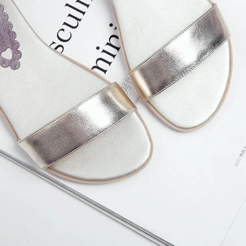 Женские сандалии QUTAA с открытым носком на низком квадратном каблуке пряжкой