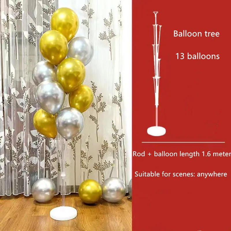 

2021 New Balloon Holder Column Balloons Stand Stick Balons Birthday Party Decorations Kids Wedding Christmas Decor Supplies