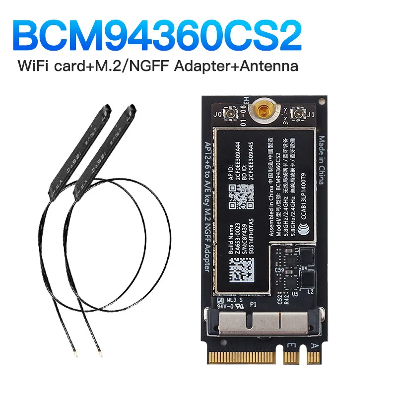 Wi-Fi-карта BCM94360CS2 1200 Мбит/с 802.11ac | Компьютеры и офис