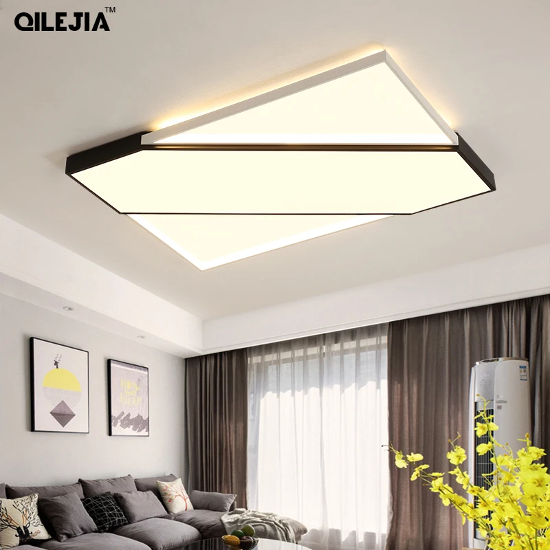 Современный потолочный светильник светодиодный ультратонкий простой для