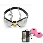 Бюстгальтер из нержавеющей стали, женский пояс верности для защиты груди, Пояс верности, Фетиш-игрушка для взрослых, электрошоковая секс-игрушка