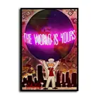 Alec Монополия TheWorld is Your HD CanvasPrint домашний декор картины настенные картины