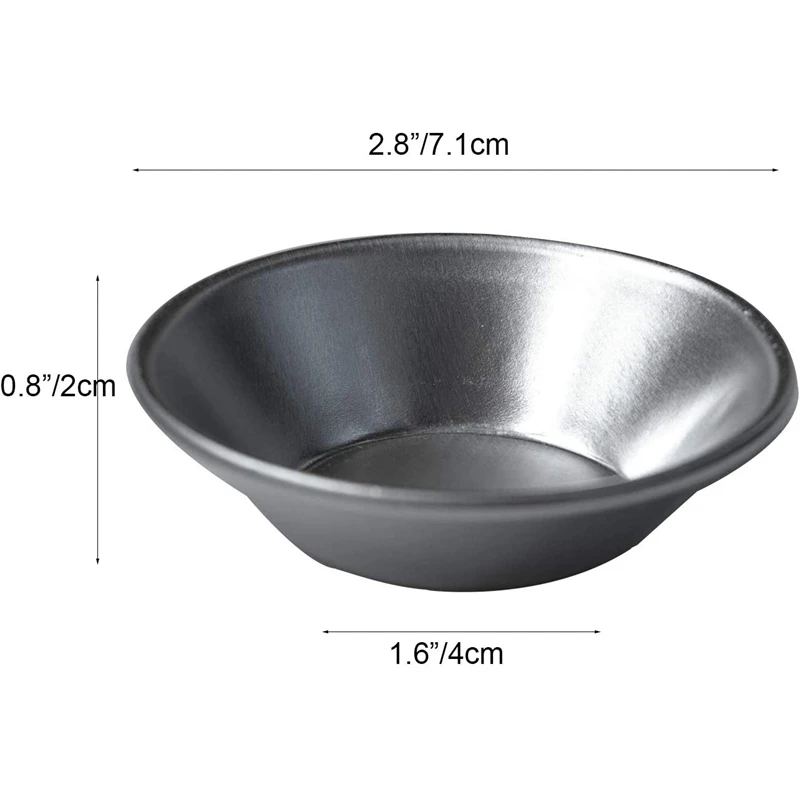 

HOT-Egg Tart Mold Heat Resistant Non Stick Mini Pie Cupcake Cake Pan Cookie Pudding Chocolate Molds Baking Tool (100Pcs)