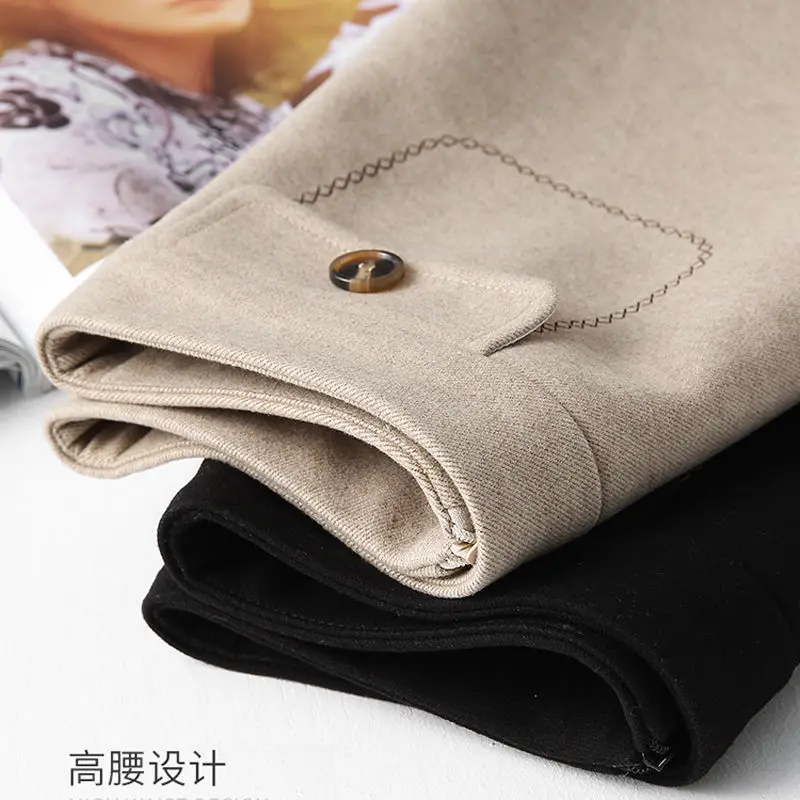 

A- line Skirt Autumn and Winter Women's High Waist Irregular Woolen Skirt Woman Skirts Faldas Jupe