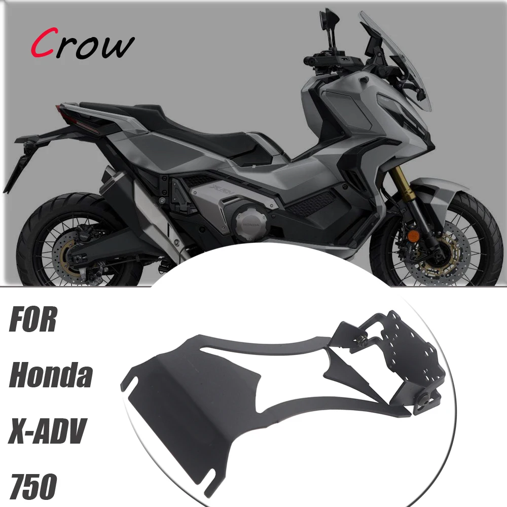 

Motorcycle front Stand Holder Smartphone For HONDA X-ADV 750 XADV XADV750 GPS Bar Mobile Phone bracket GPS black Accessories