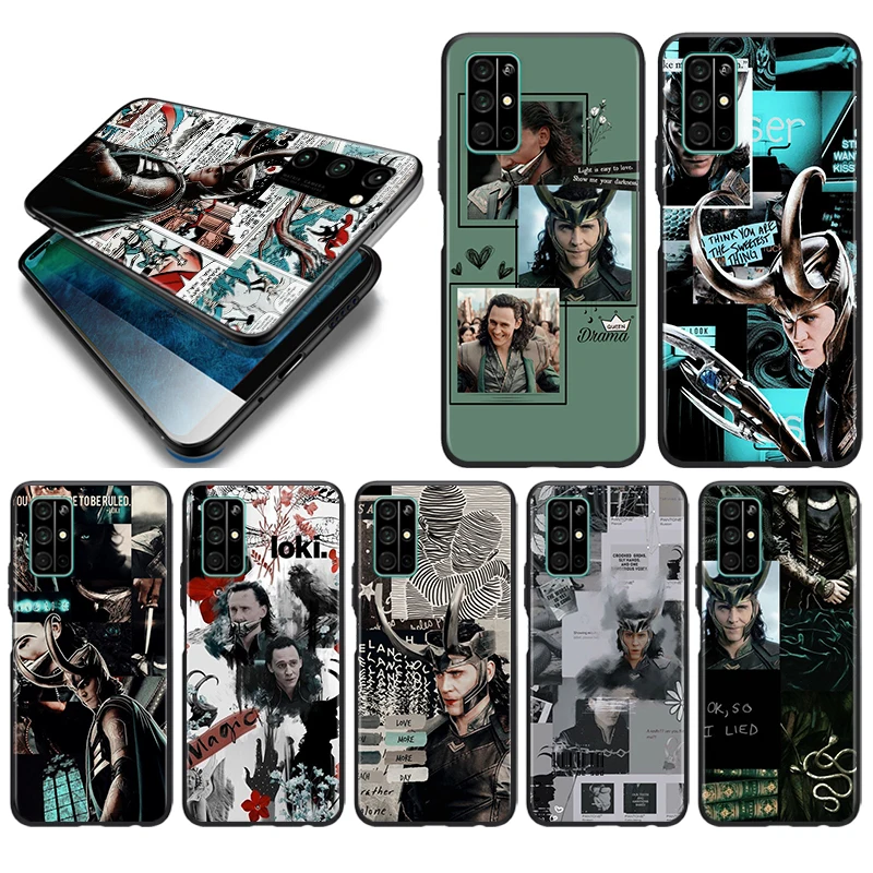 Силиконовый чехол с принтом Marvel Мстители Loki для Honor 9 9S 9A 9C 9X 9N 9i V9 10 10i 10X X10 Lite Pro