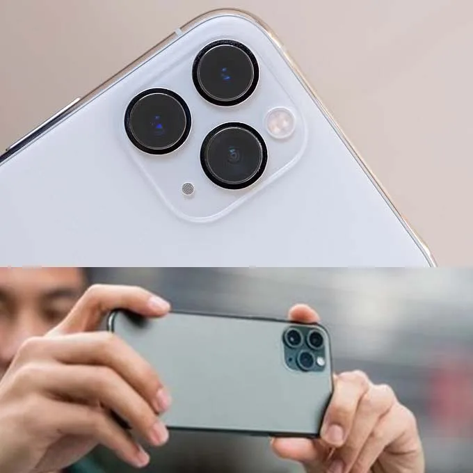 Защитная металлическая стеклянная пленка для iPhone 11 Pro Max 6 5 дюймов/iPhone 8 1