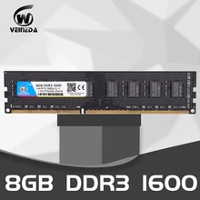 VEINEDA 4GB 8GB DDR3 PC3 1600Mhz 1333MHz Desktop PC DIMM Memory RAM 1.5V 240 pins For Desktop RAM compatible