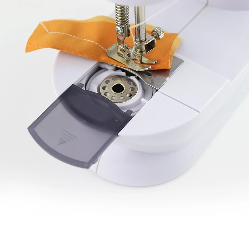 

Thuis Desktop Naaimachine Mini Elektrische Naaien Tool Portable Hand Held Dubbele Snelheid Huishoudelijke Naaien Kleding Accesso