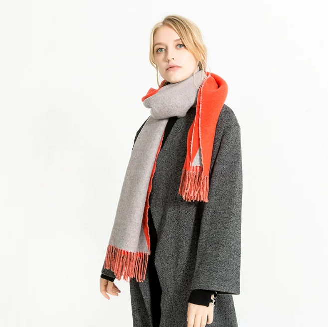 

175*60cm Cashmere imitation Shawl Scarf Autumn Winter Scarves Men Foulard Square Hijab Ladies wrap muffler pareo female hijab