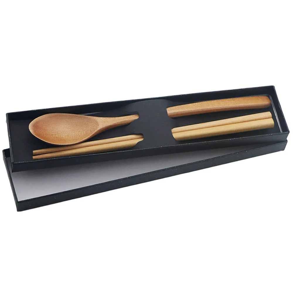 Набор деревянных ложек ручной работы палочки в Корейском стиле деревянная ложка