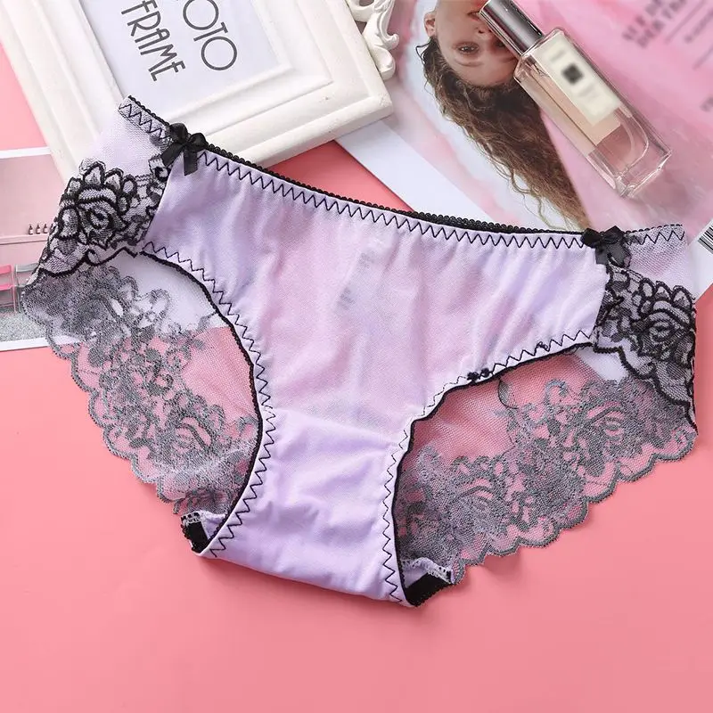 Новинка 2019 сексуальное модное нижнее белье женские трусики с вышивкой и низкой