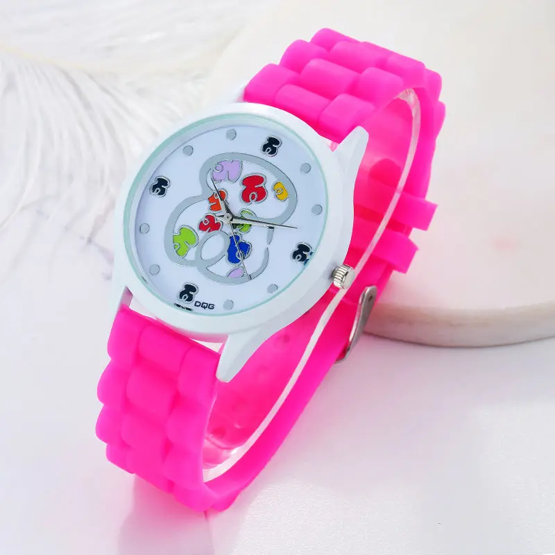 Reloj mujer нового эксклюзивного бренда желе кварцевые часы в силиконовом корпусе
