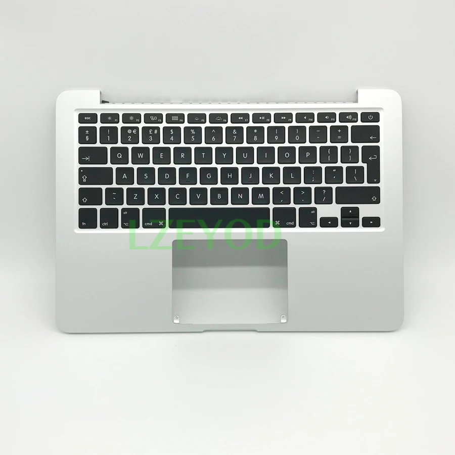 Оригинальный A1502 английская клавиатура Topcase Для MacBook Pro Retina 13 дюймов верхней