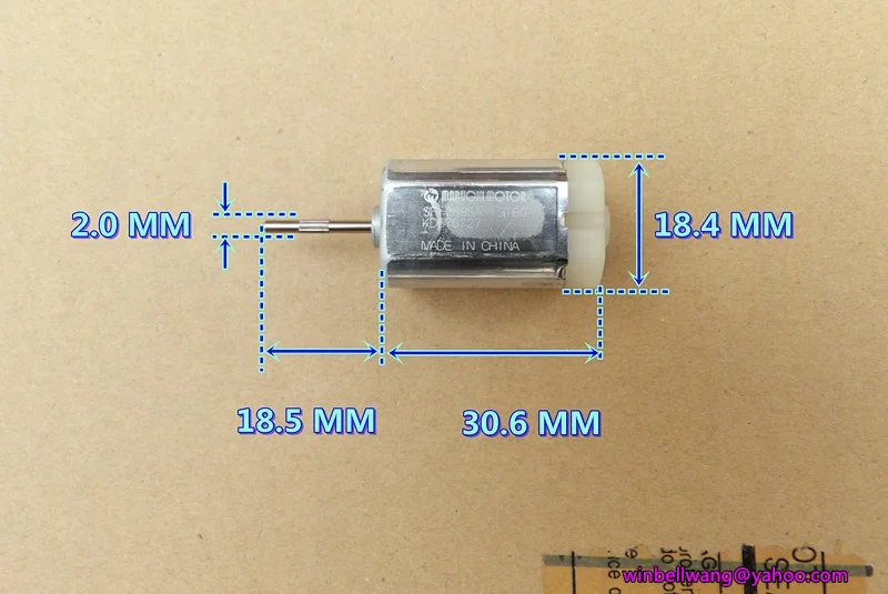 Абсолютно новый 18 мм Φ 12V 18V тихий для зеркала заднего вида с 6 вращающимися