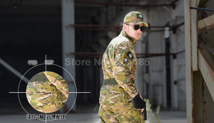 Men Army Camouflage Tactical Military Uniform Women Hunt Jacket Tatico Pants Combat Clothes Militar Outfit Airsoft Training Suit