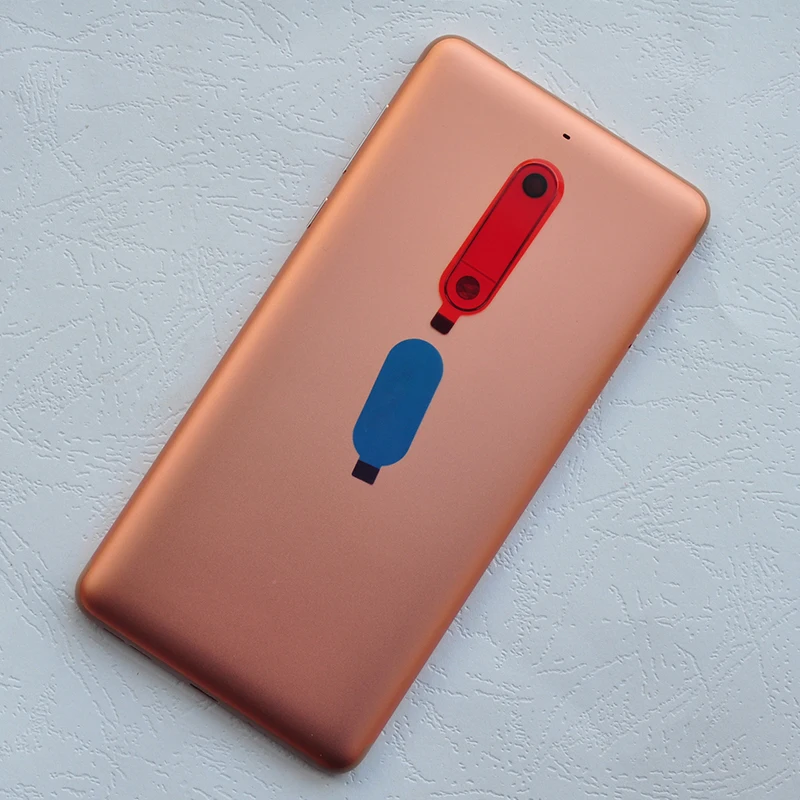 BINYEAE Новая металлическая крышка для аккумулятора задняя Nokia 5 с боковыми кнопками