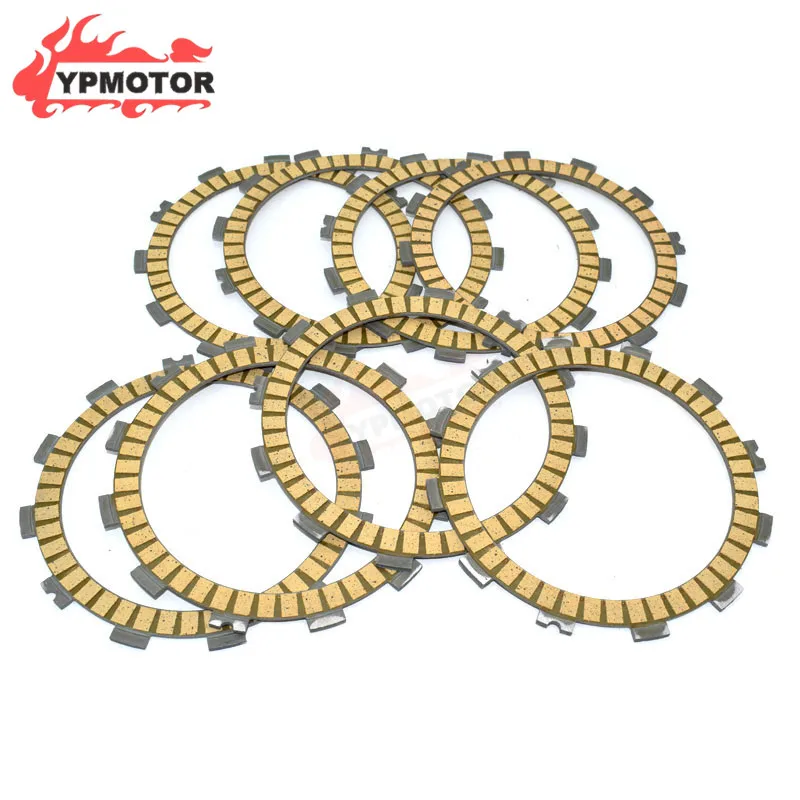 

K5 K6 K7 K8 8PCS/Set Motorcycle Clutch Plates Friction Discs Plate Kit For SUZUKI GSX-R 600 750 GSXR1000 GSX-R1000 2005-2008