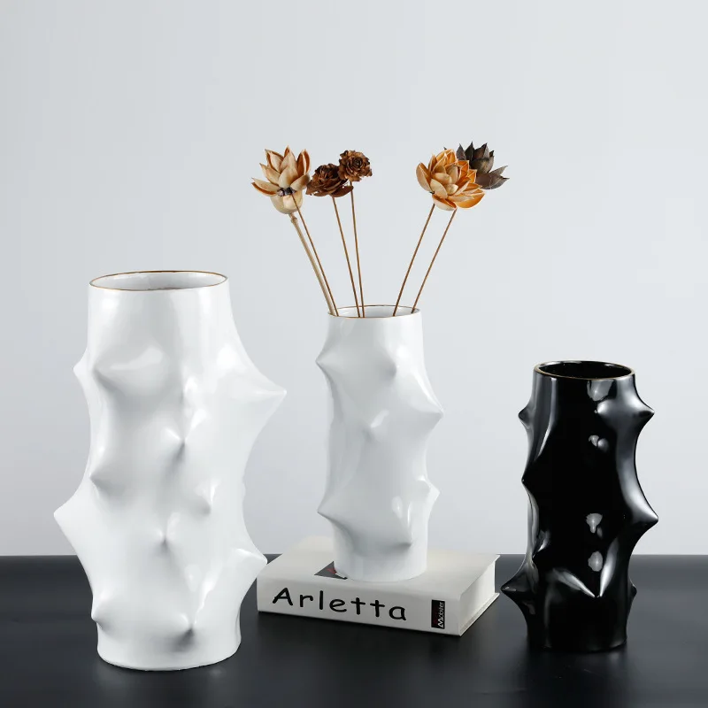 

Кавайный домашний декор, аксессуары для украшения гостиной, креативная ваза из смолы с сушеными цветами, украшение для гостиной, товары для ...