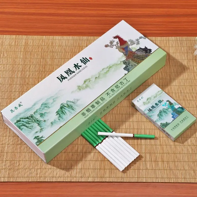 Здоровый чай табачный натуральный травяной дым с десятью вкусами китайская