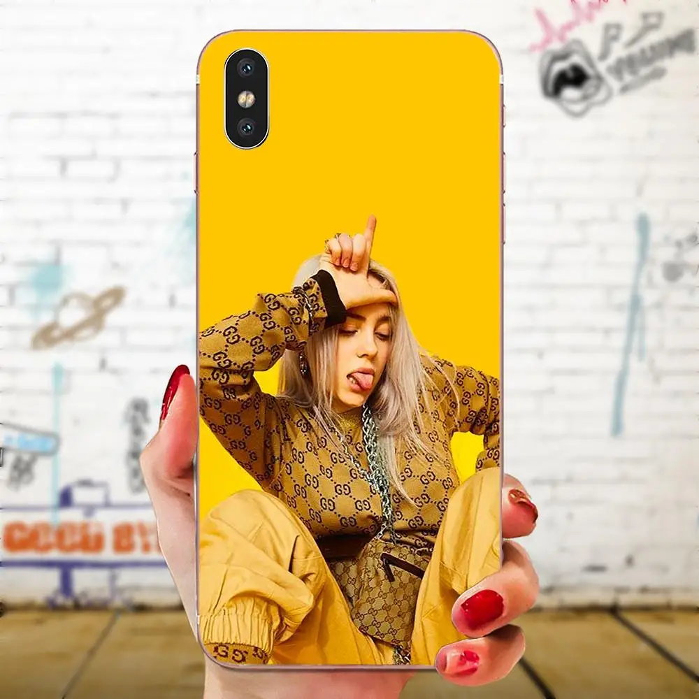 Billie Eilish Singer Star Music для sony Xperia Z Z1 Z2 Z3 Z4 Z5 compact Mini M2 M4 M5 T3 E3 E5 XA XA1 XZ Premium|Чехлы-накладки| |