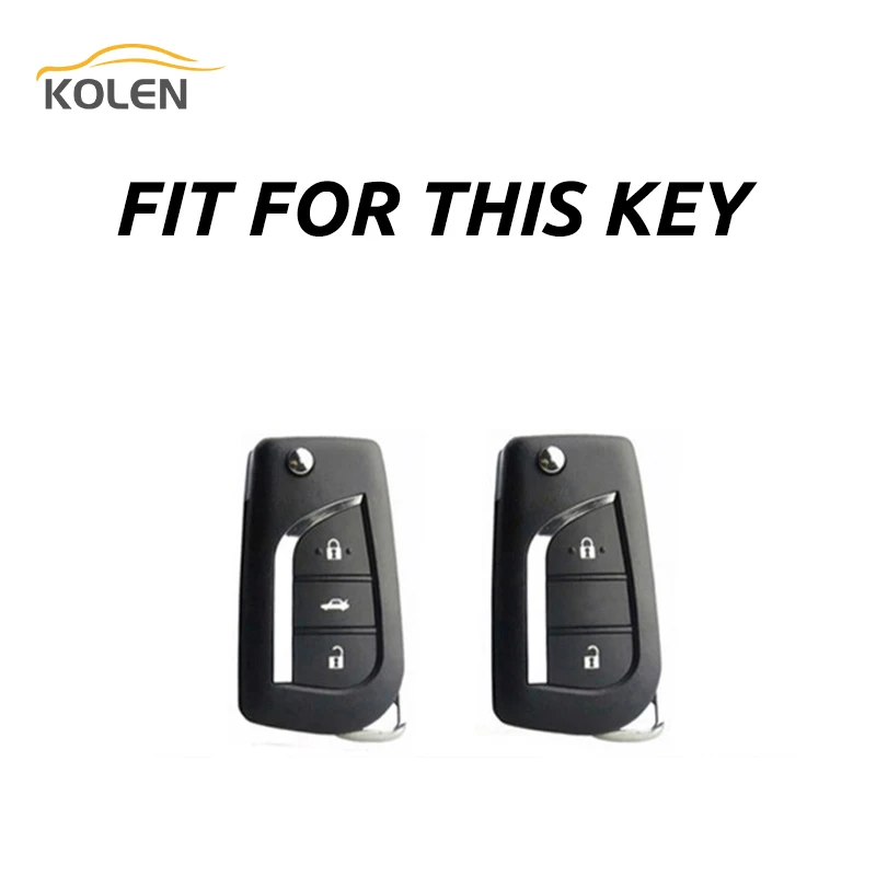 Чехол для автомобильного пульта дистанционного управления из ТПУ оболочка Toyota