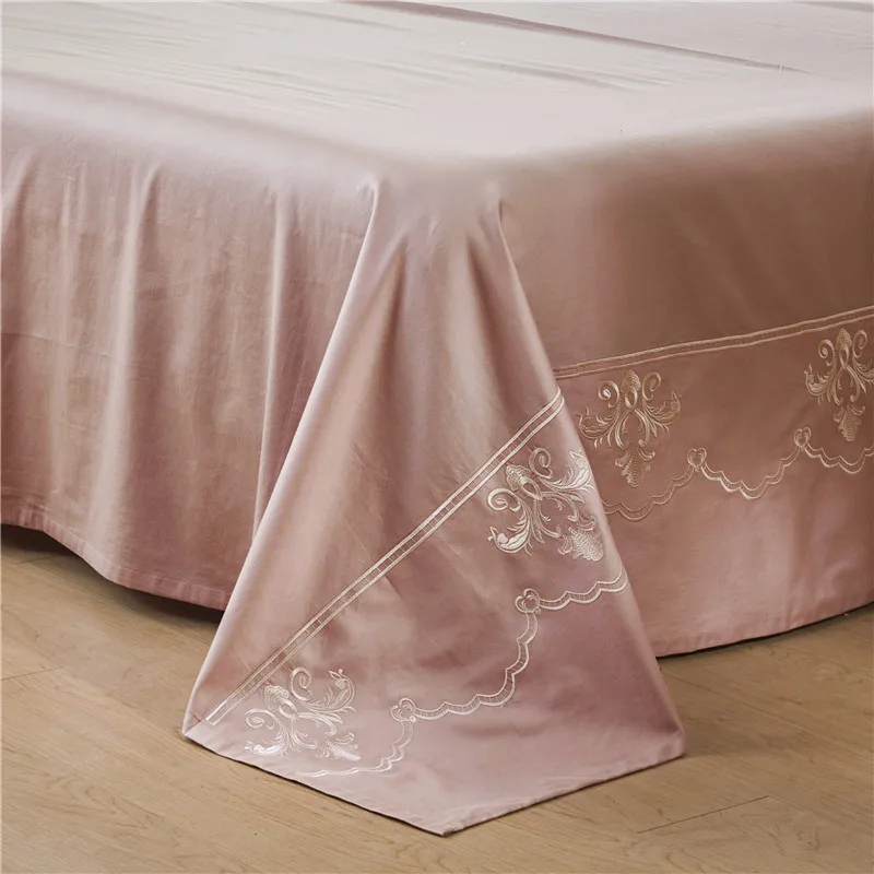 

Egyptian cotton Lace luxury royal bedding sets tribute siky embroidery bedclothes 4/6pcs queen king bed sheet set duvet cover