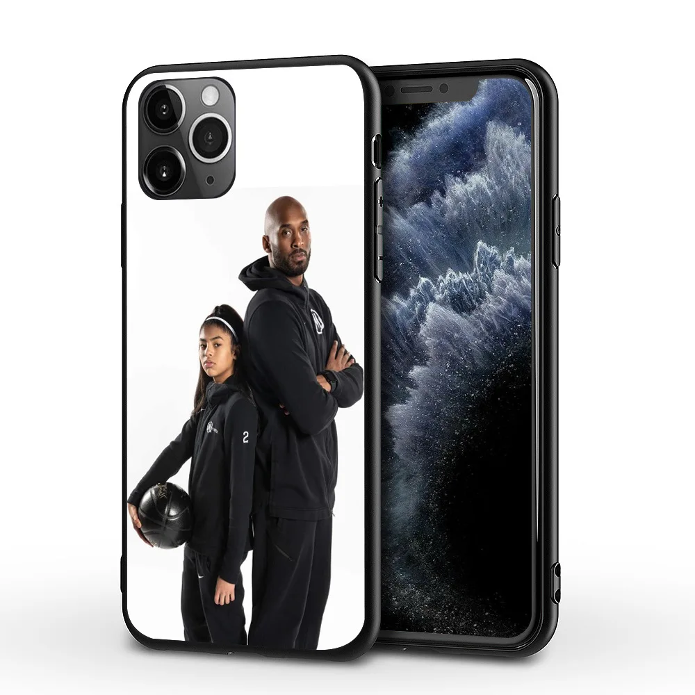 

2021 phone bag case for iphone 7/8plus iphone 11/12 pro max case iphone X/XS MAX fitted cases phone bumper Kobe Bryant