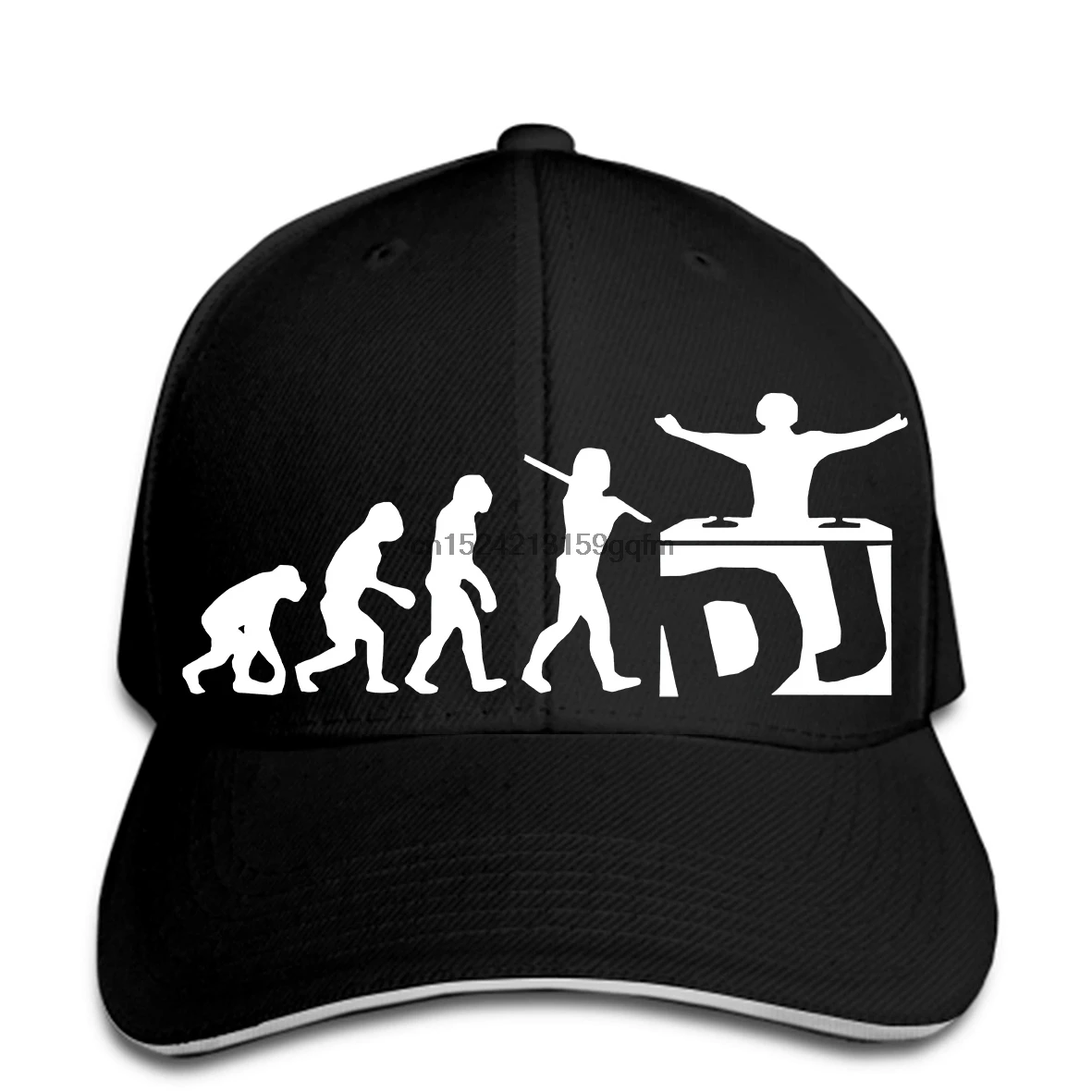 Бейсбольная кепка DJ Evolution-Смешная музыкальная бейсболка Djing Disk Jockey | Аксессуары