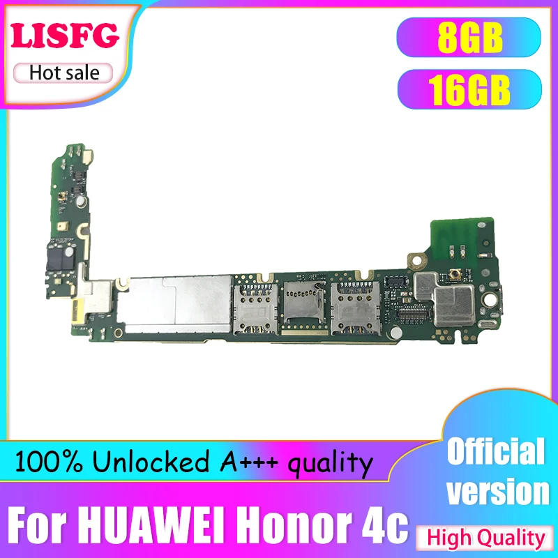 100% Unlocked Logic Board For Huawei Honor 4c Motherboard Disassemble Original Mainboard With Android System | Мобильные телефоны и