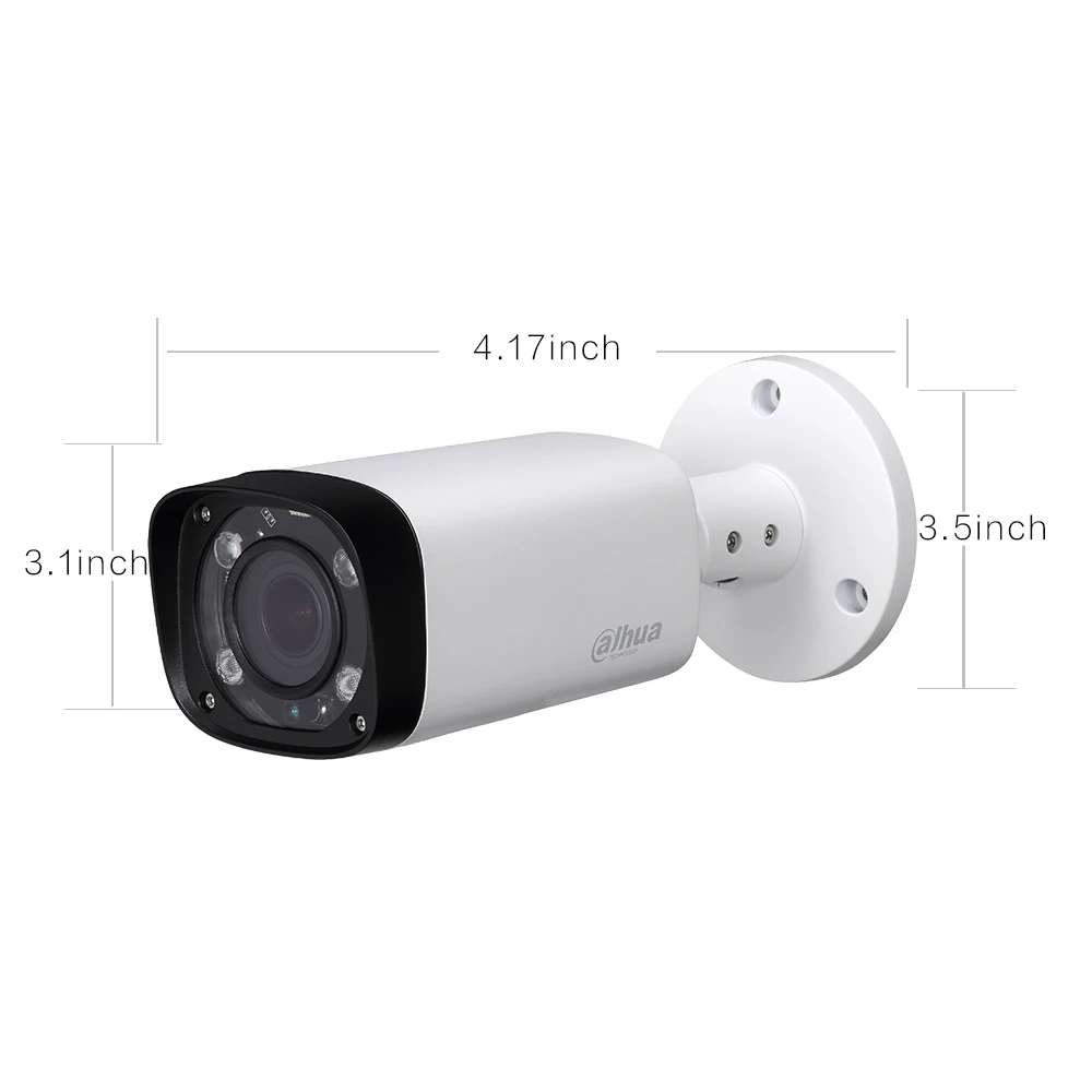 Dahua 4MP ip камера с ночной пулей DH IPC HFW4431R Z Zoom 2 7 12 мм Моторизованный объектив VF IR 80M PoE