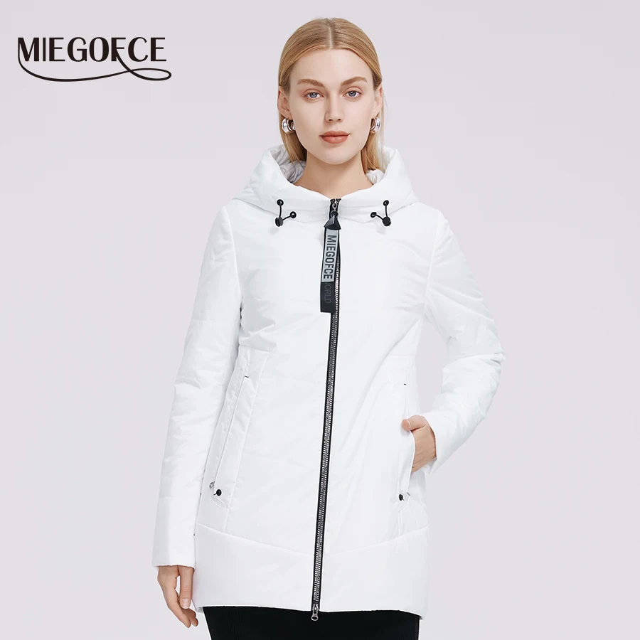 MIEGOFCE 2021новая коллекция куртка весна женское пальто ветрозащитная стеганка